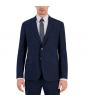 A|X Armani Exchange Mens Slim-Fit Navy Windowpane Plaid Suit Jacket Navy 42R NWT