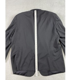 Burberrys Suit Jacket 52 R Black Super 100s Wool Rochester Special Man Blazer